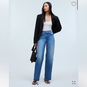 Madewell Perfect Vintage Wide Leg Jeans size 26